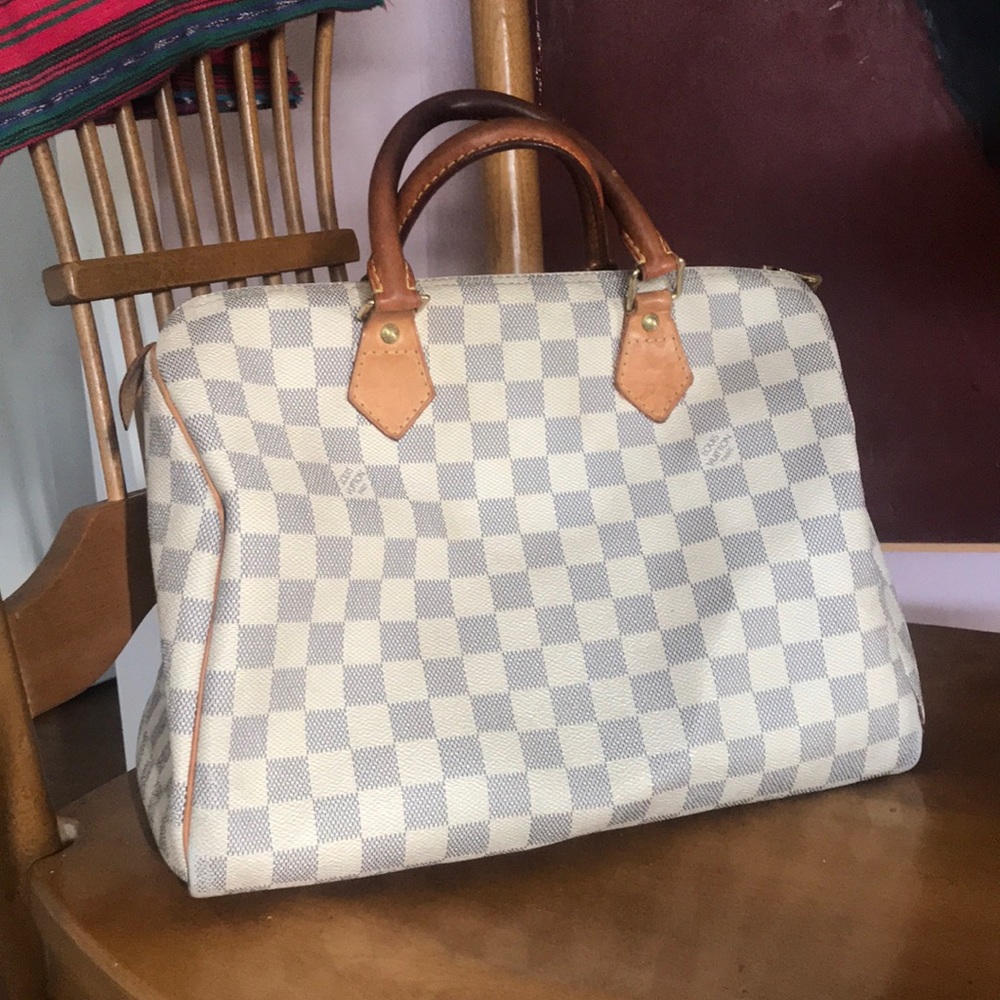 Authentic Louis Vuitton Damier Azur Speedy 30 💫